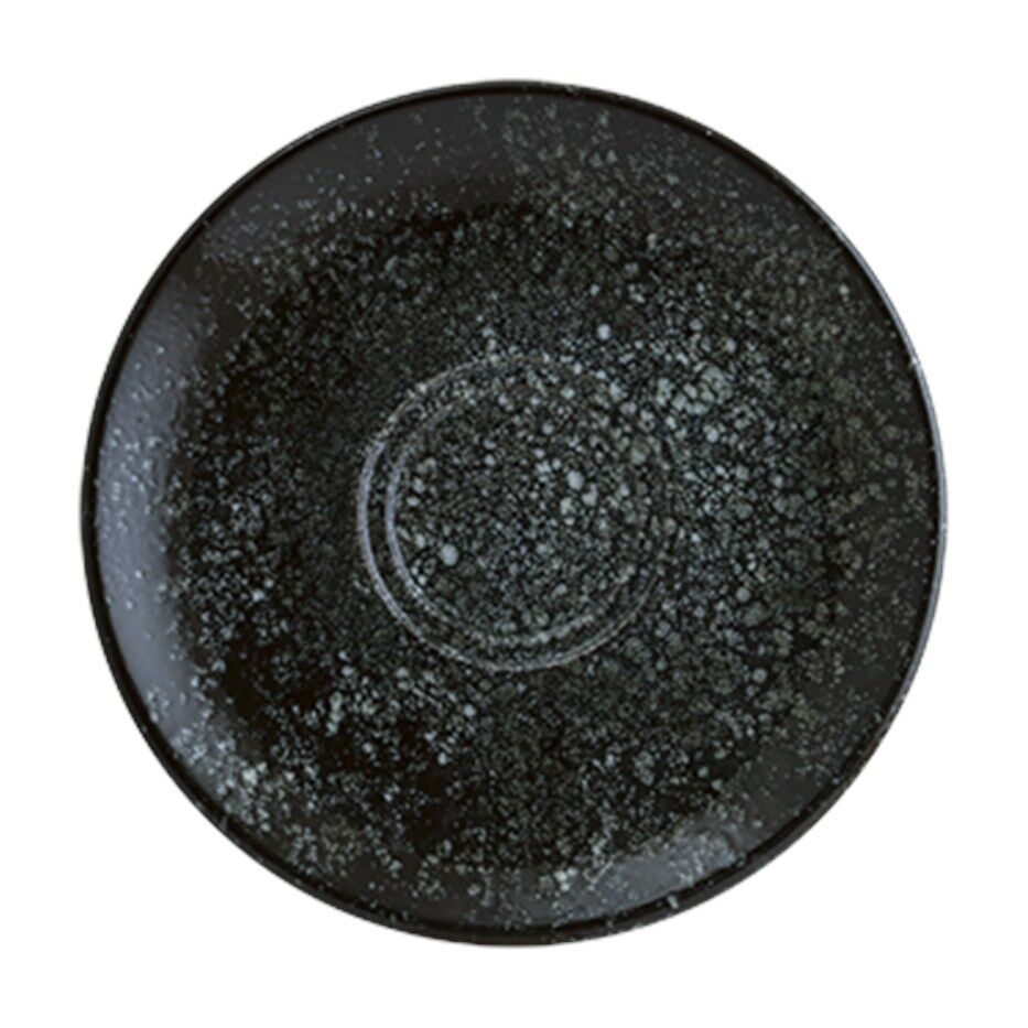 Cosmos Black Gourmet Kahve Fincan Tabağı 16 Cm