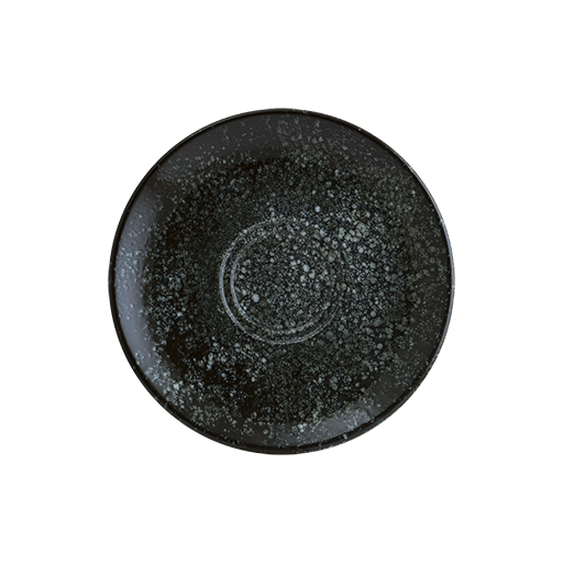 Cosmos Black Gourmet Kahve Fincan Tabağı 16 Cm