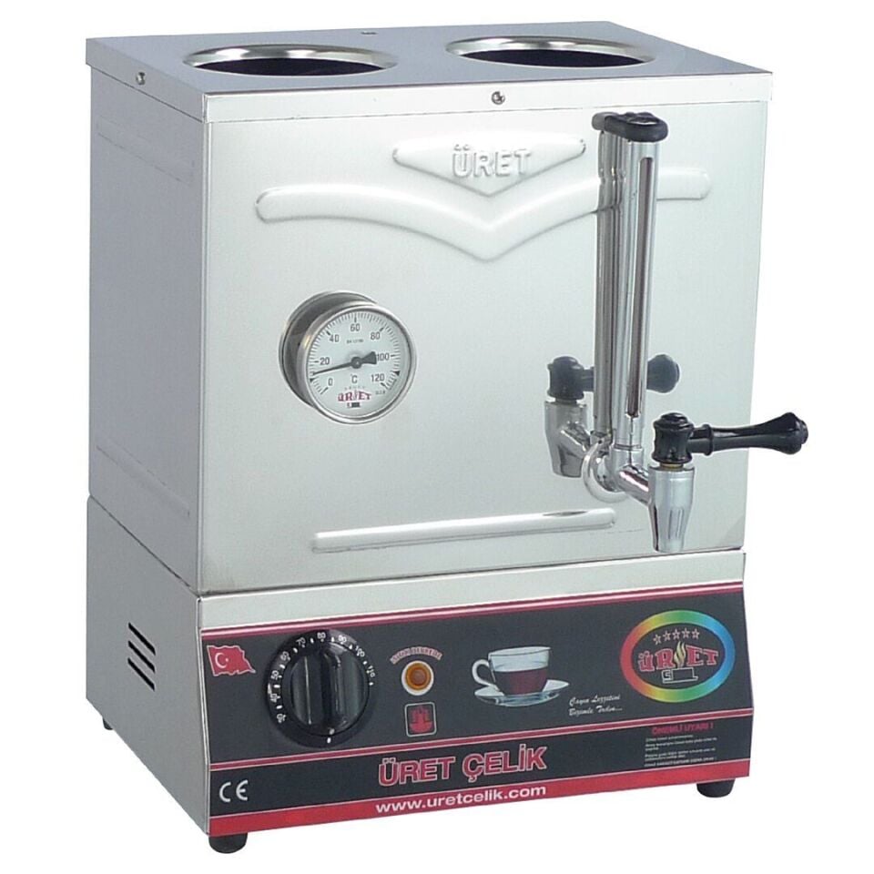 Üret Çelik 30’luk Pleytsiz Kahveci Kazanı - 15 Litre