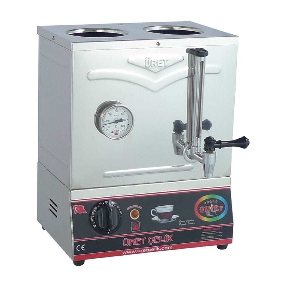 Üret Çelik 30’luk Pleytsiz Kahveci Kazanı - 15 Litre