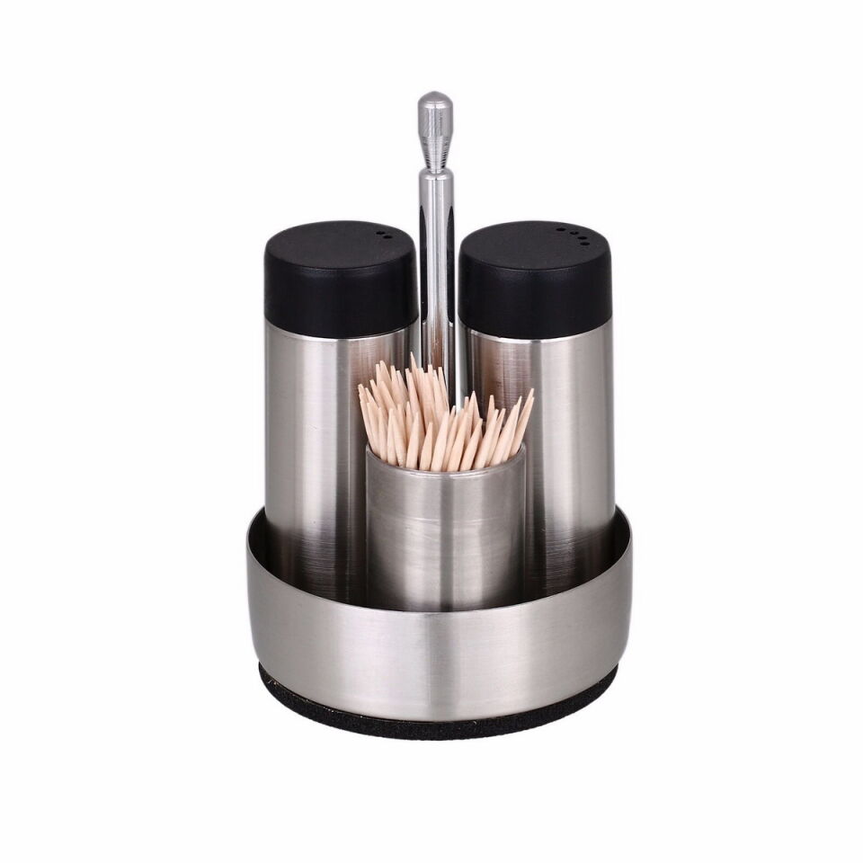 Yuvarlak Stand Tuzluk Set