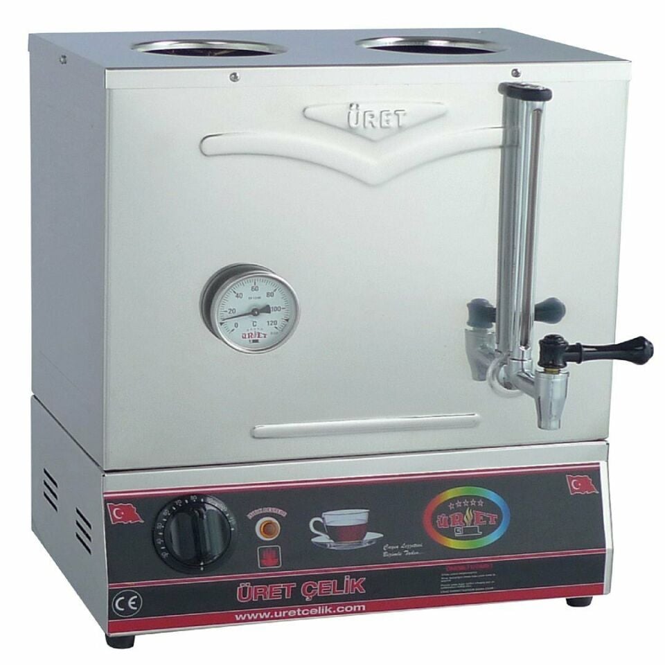 Üret Çelik 40’lık Pleytsiz Kahveci Kazanı - 31 Litre
