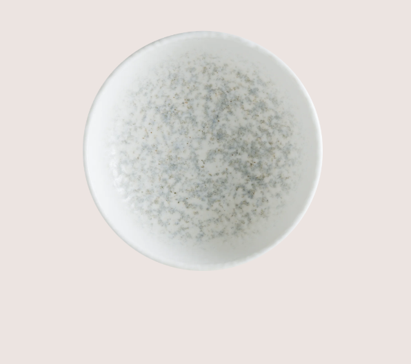 Lunar Beyaz Hygge Çukur Tabak 10 Cm