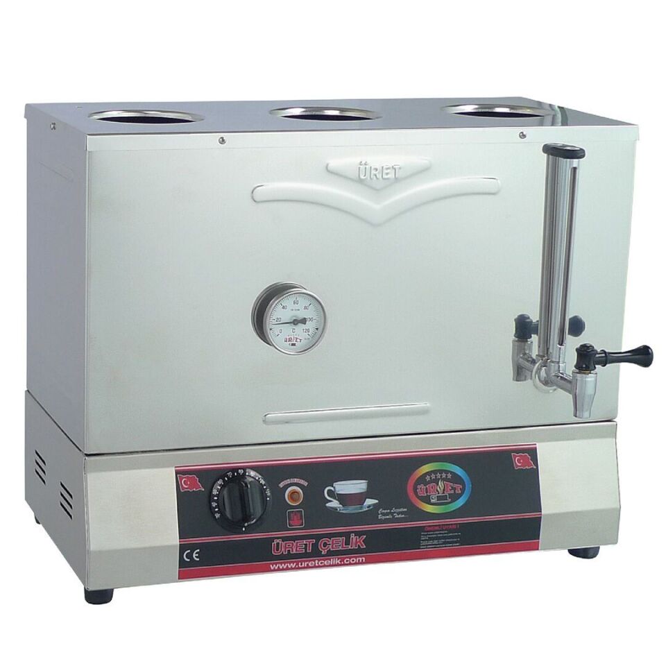 Üret Çelik 55’lik Pleytsiz Kahveci Kazanı - 42 Litre
