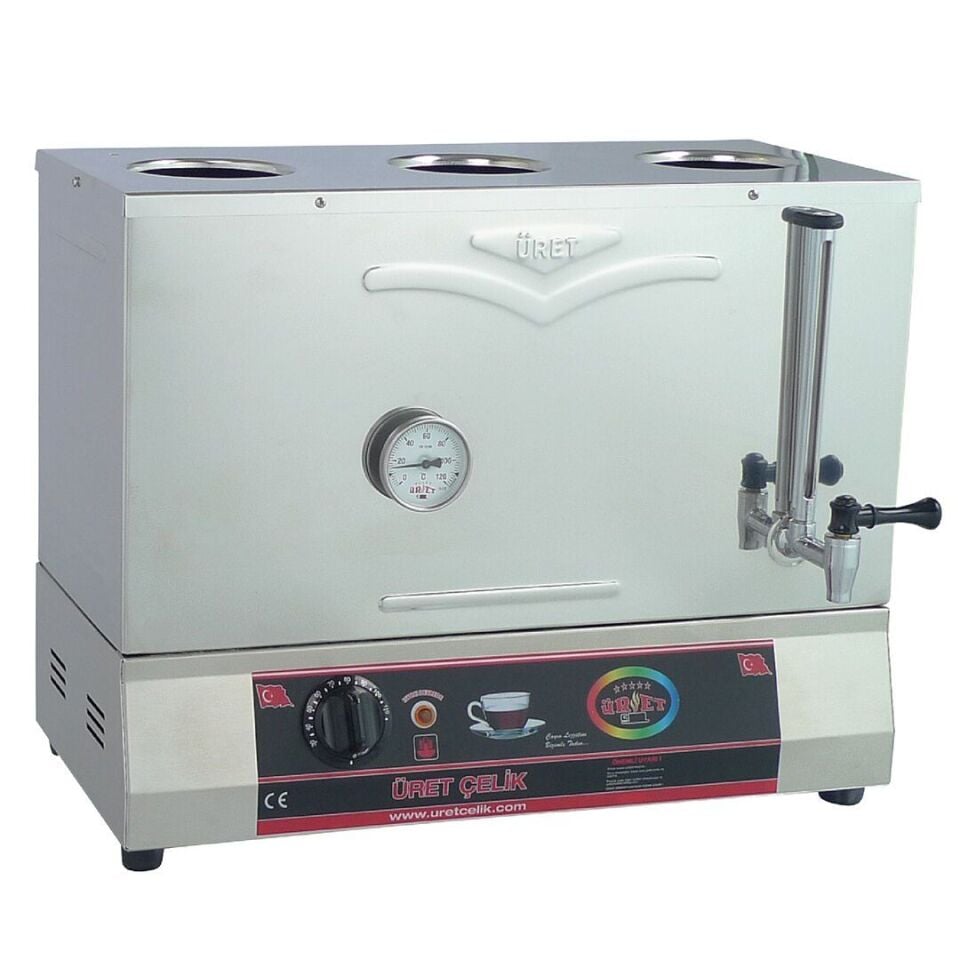 Üret Çelik 55’lik Pleytsiz Kahveci Kazanı - 42 Litre