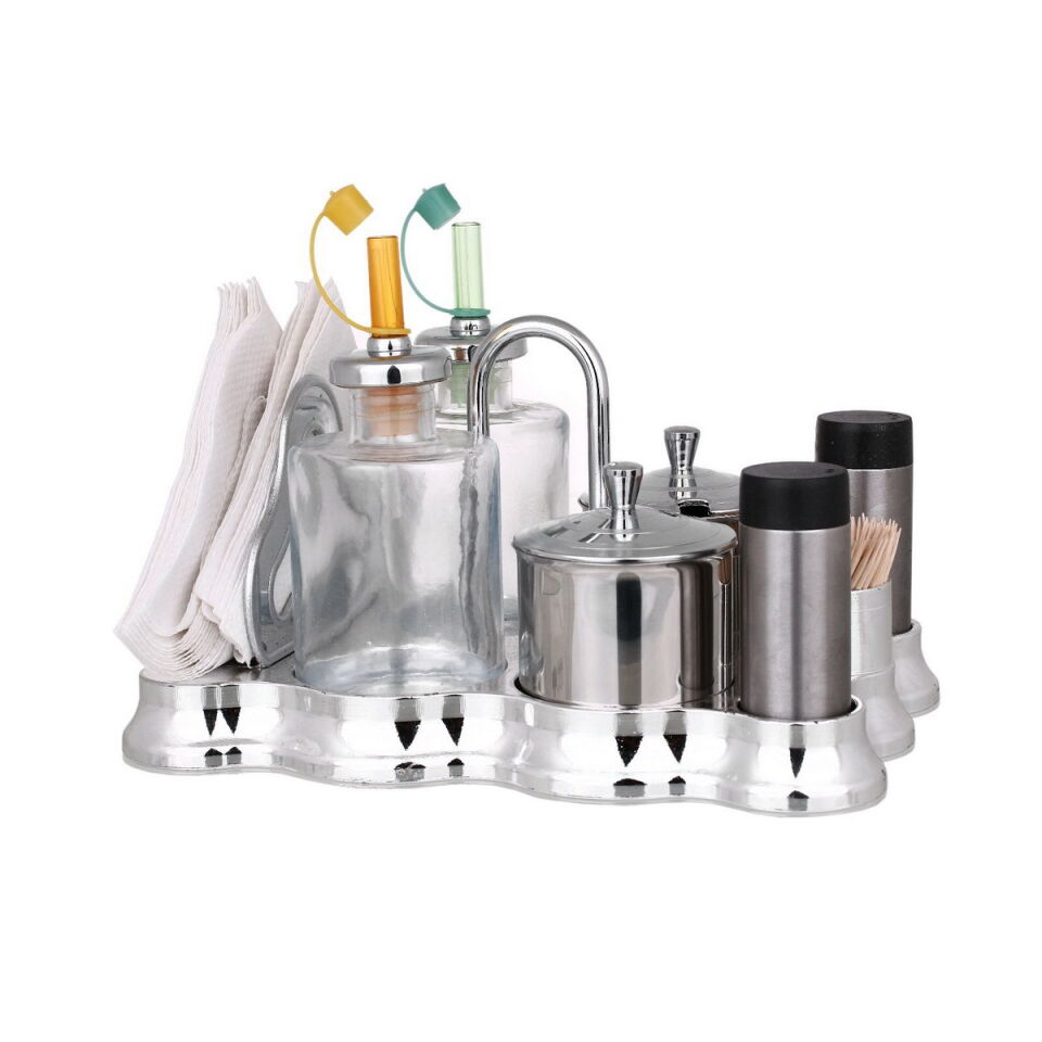 Krom-Plastik 8'li Menaj Takımı