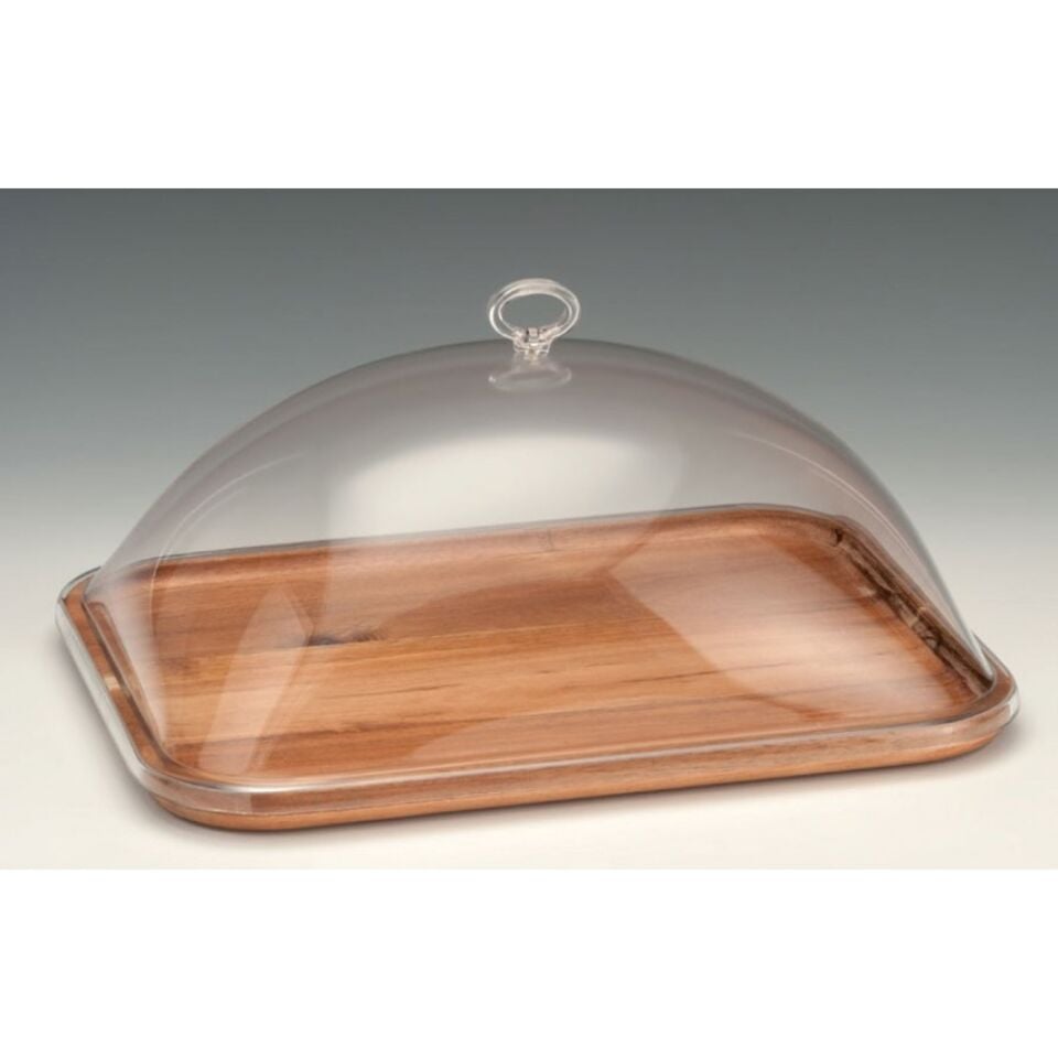 Ahşap Tepsili, Fanus Kapaklı Teşhir Standı