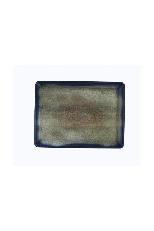 Bone Tan Düz Tabak 27*20 Cm
