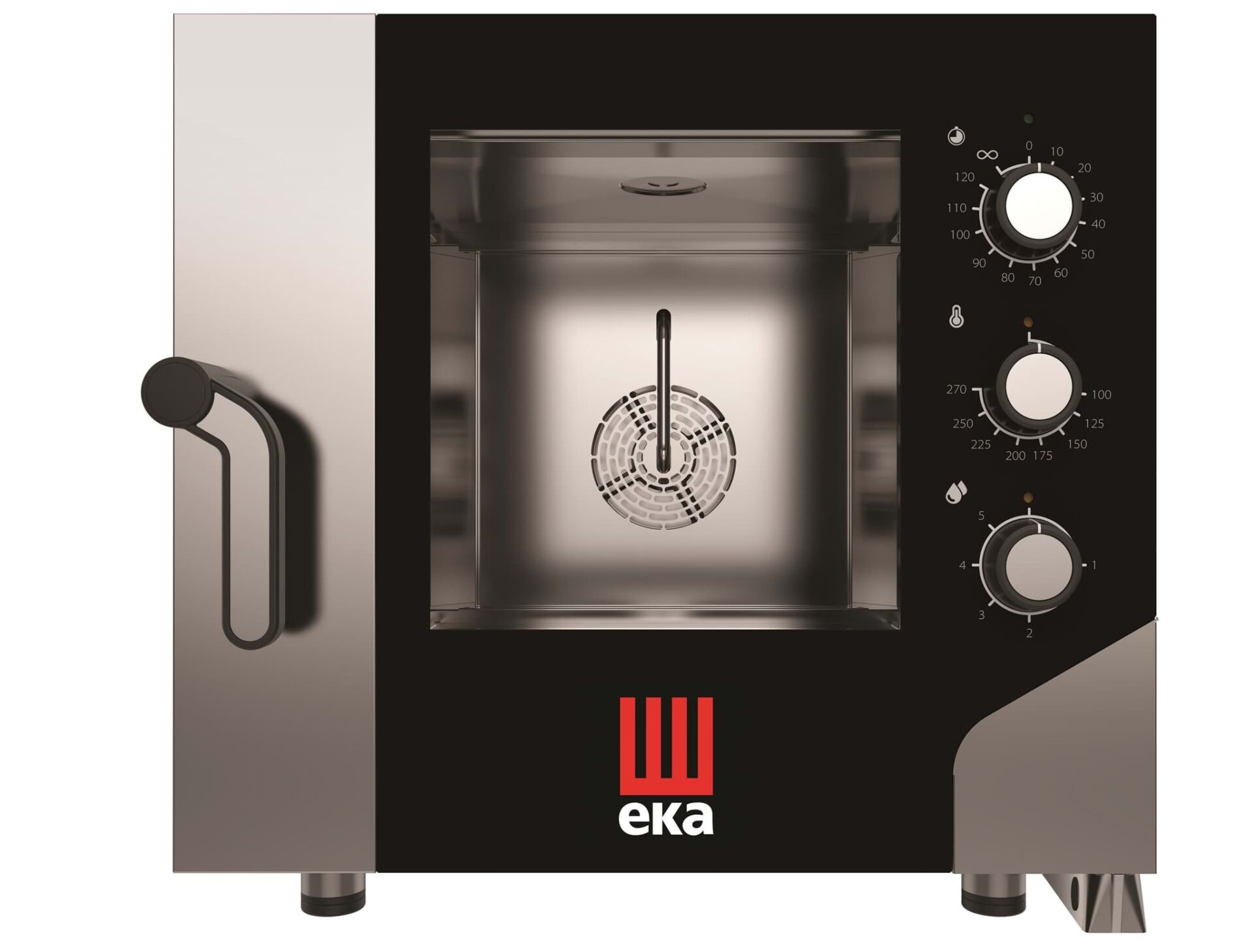 Elektrikli Konveksiyonlu Fırın, Nemlendirmeli, Elektromekanik Kontrollü, 5*GN 1/1