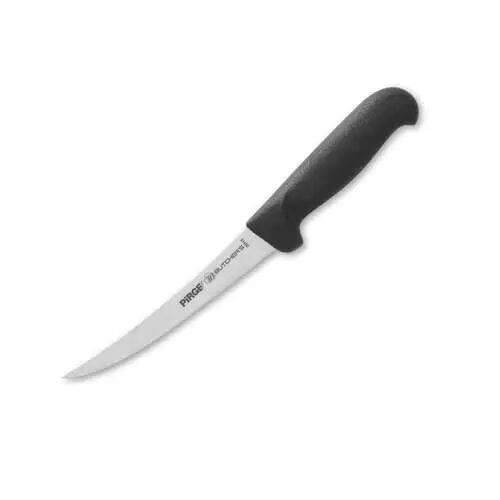 Pirge Butcher's Sert-Kıvrık Sıyırma Bıçağı 15 Cm