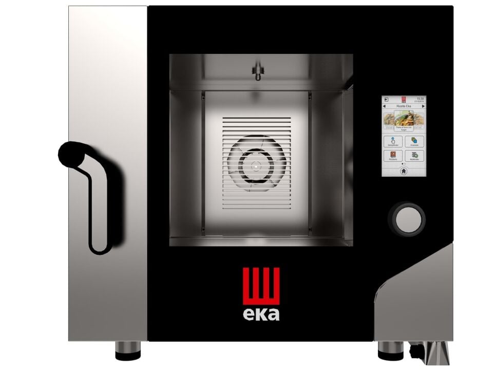 Elektrikli Konveksiyonlu Fırın, Nemlendirmeli, Dokunmatik Kontrollü, 5*GN 1/1