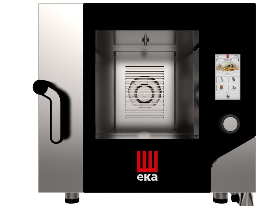 Elektrikli Konveksiyonlu Fırın, Nemlendirmeli, Dokunmatik Kontrollü, 5*GN 1/1