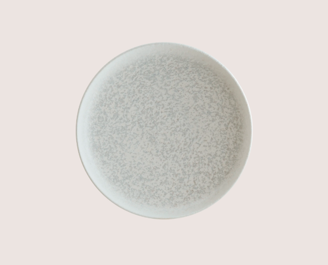 Lunar Beyaz Hygge Çukur Tabak 28 Cm