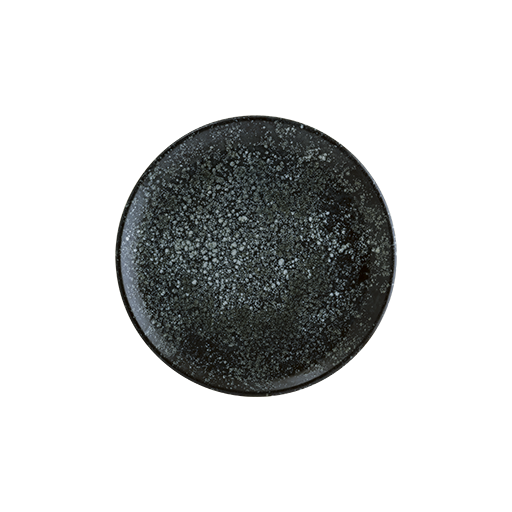 Cosmos Black Gourmet Düz Tabak 21 Cm