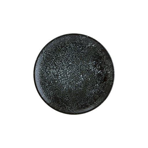 Cosmos Black Gourmet Düz Tabak 21 Cm