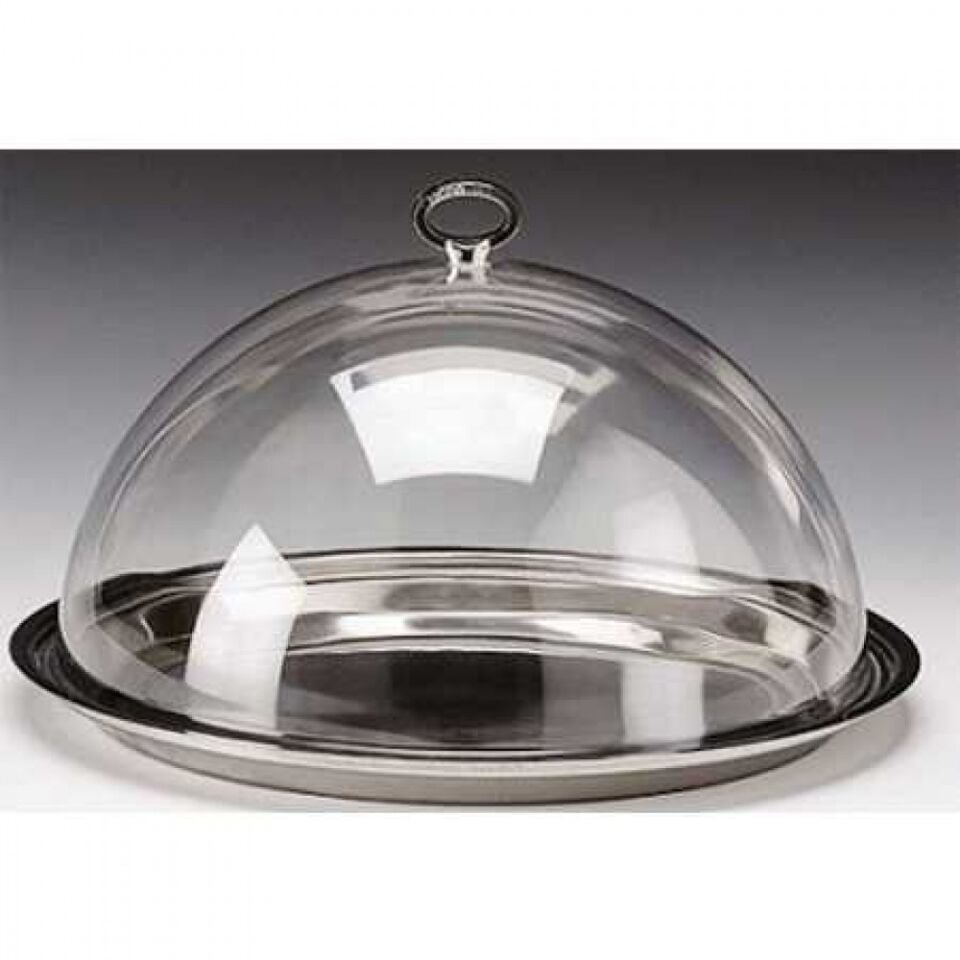 Çelik Tepsili Fanus Kapaklı Teşhir Standı