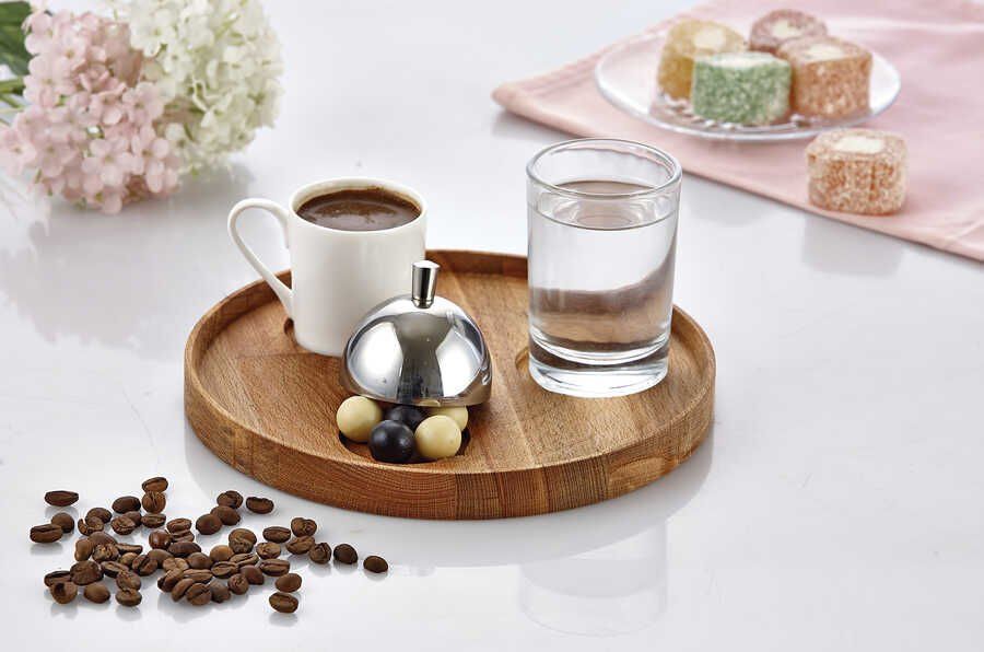 Biradlı Türk Kahve Seti