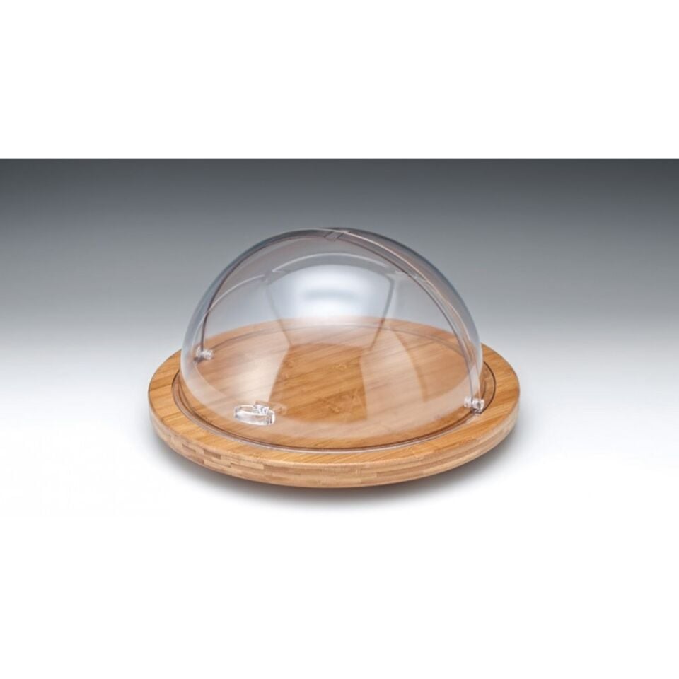 Ahşap Tepsili Roll Top Kapaklı Teşhir Standı