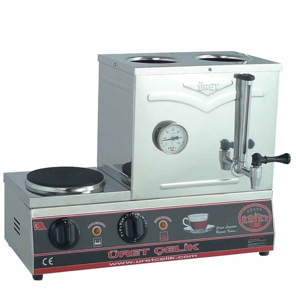 Üret Çelik 30’luk Pleytli Kahveci Kazanı - 15 Litre