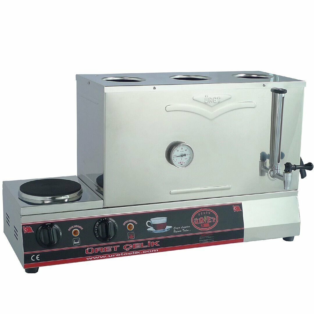 Üret Çelik 55’lik Pleytli Kahveci Kazanı - 42 Litre