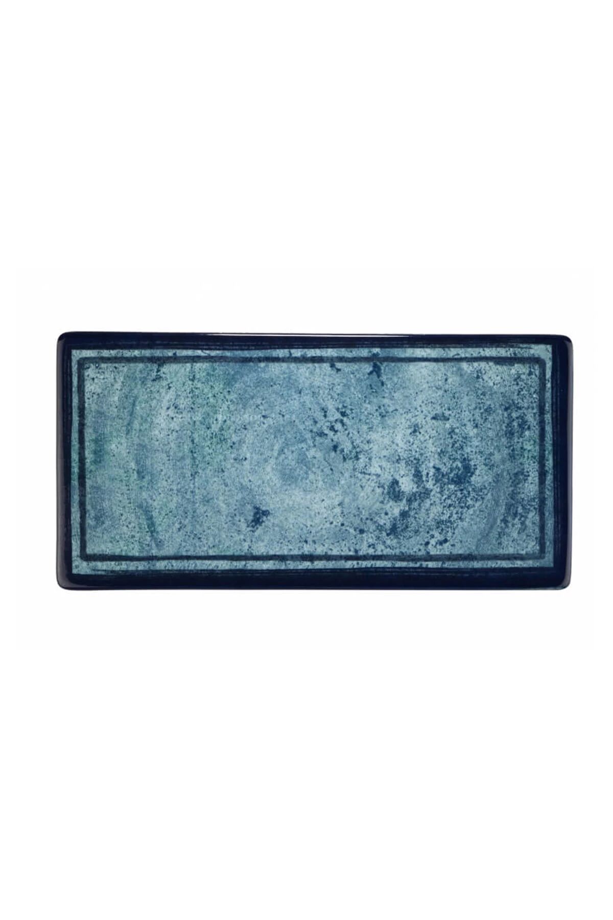 Bone Tan Düz Tabak 35*15 Cm