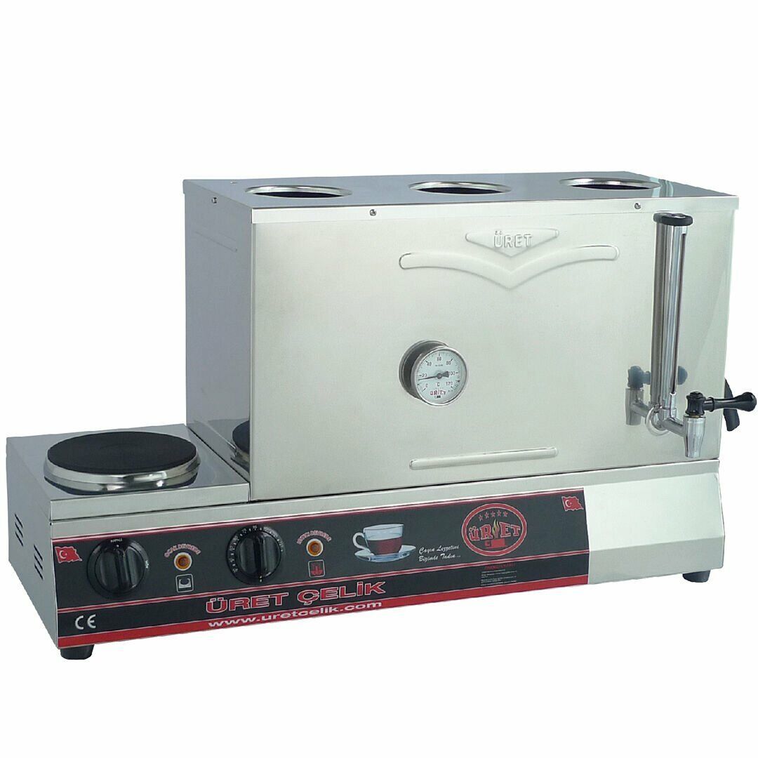 Üret Çelik 80’lik Pleytli Kahveci Kazanı - 74 Litre