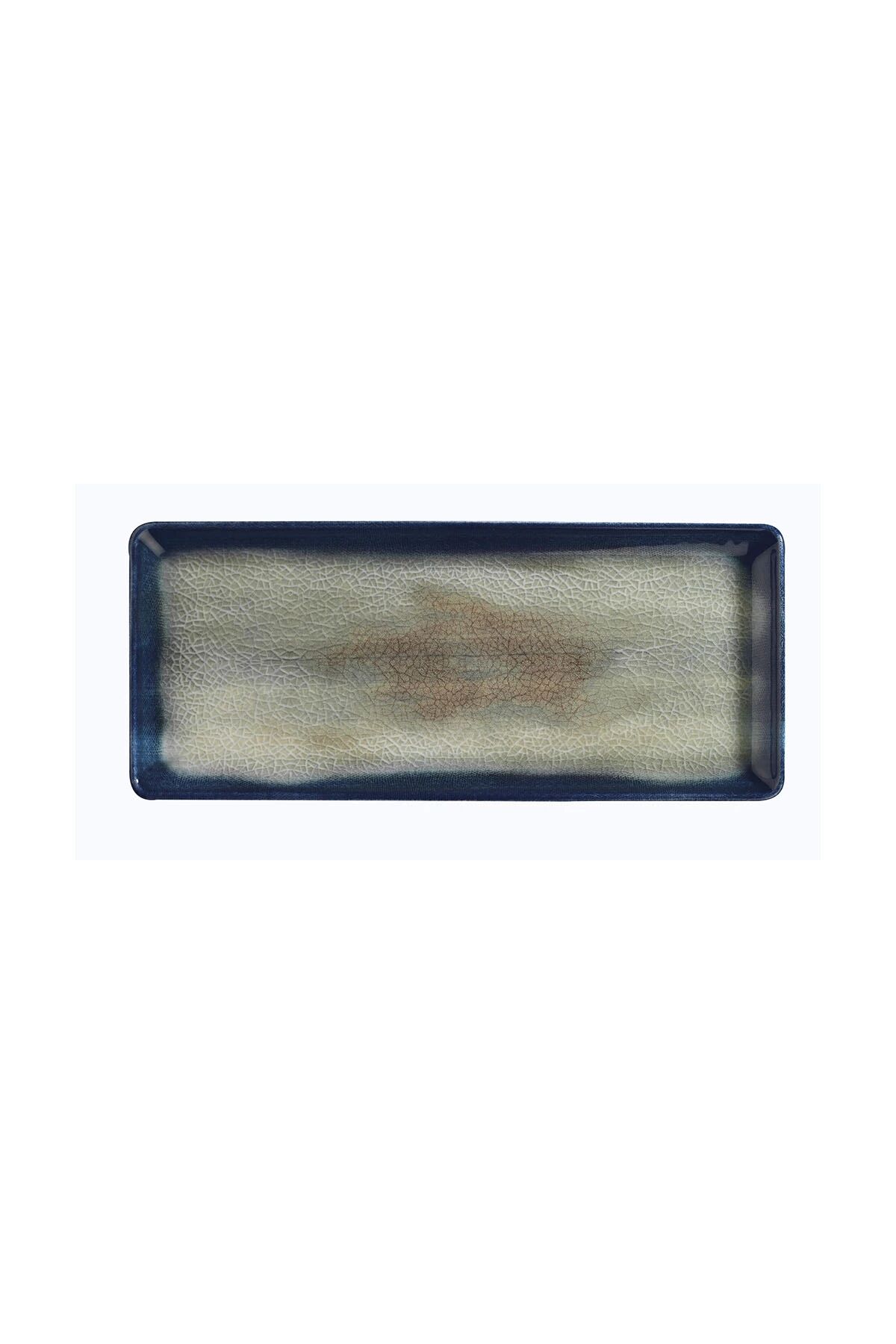 Bone Tan Düz Tabak 35*15 Cm