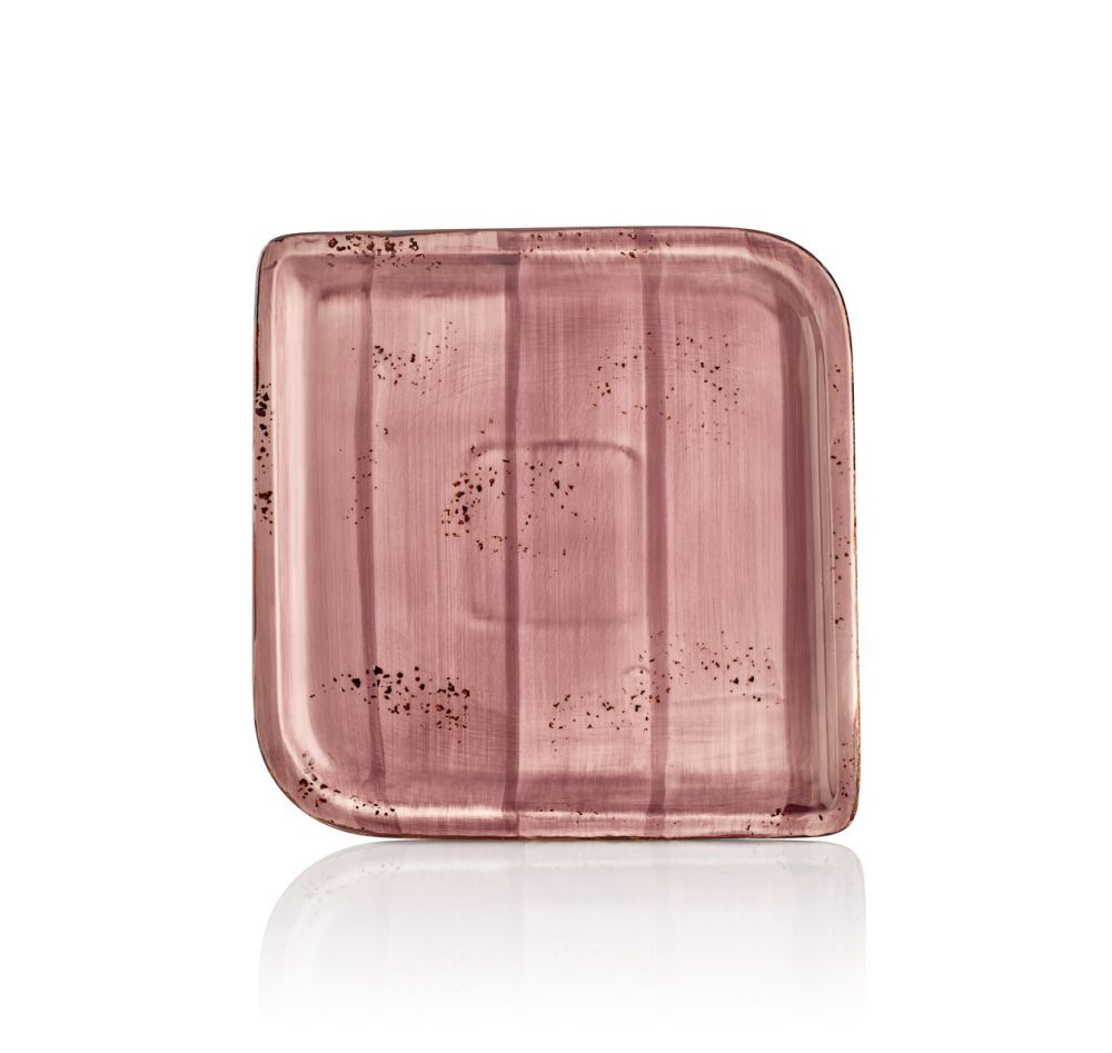 Rose Arel 20 Cm Kare Plate 15*15 Cm