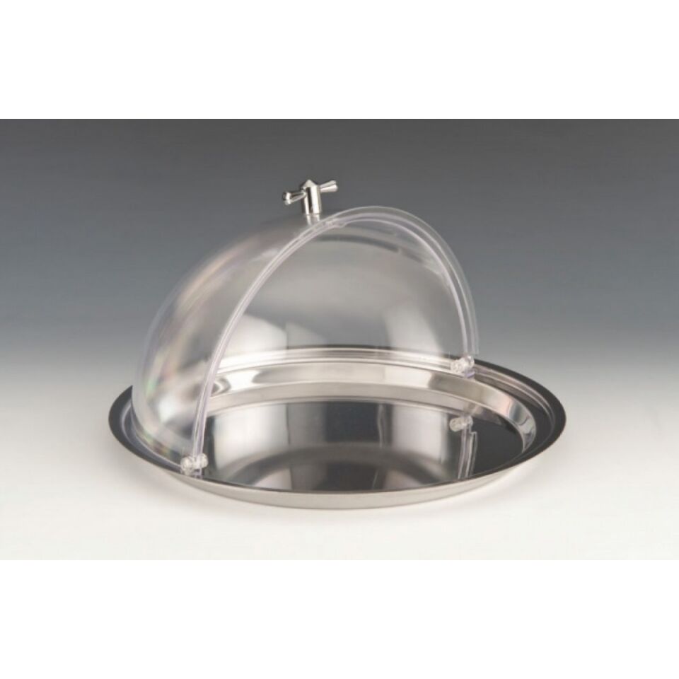 Çelik Tepsili Roll Top Kapaklı Teşhir Standı