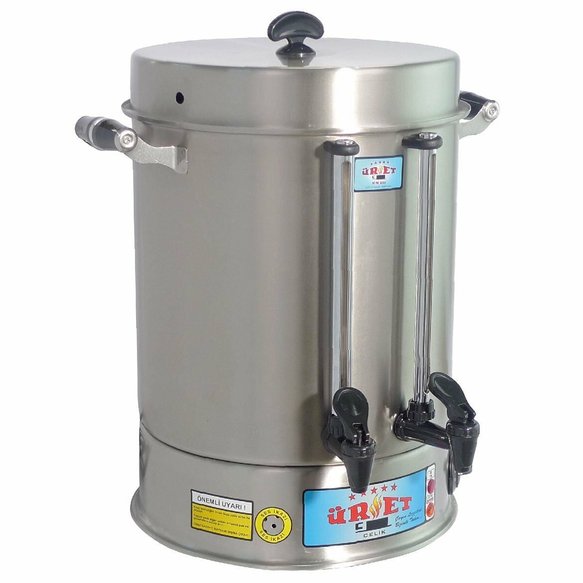 Üret Çelik 12 Litre Elegance Çay Makinesi - 120 Bardak
