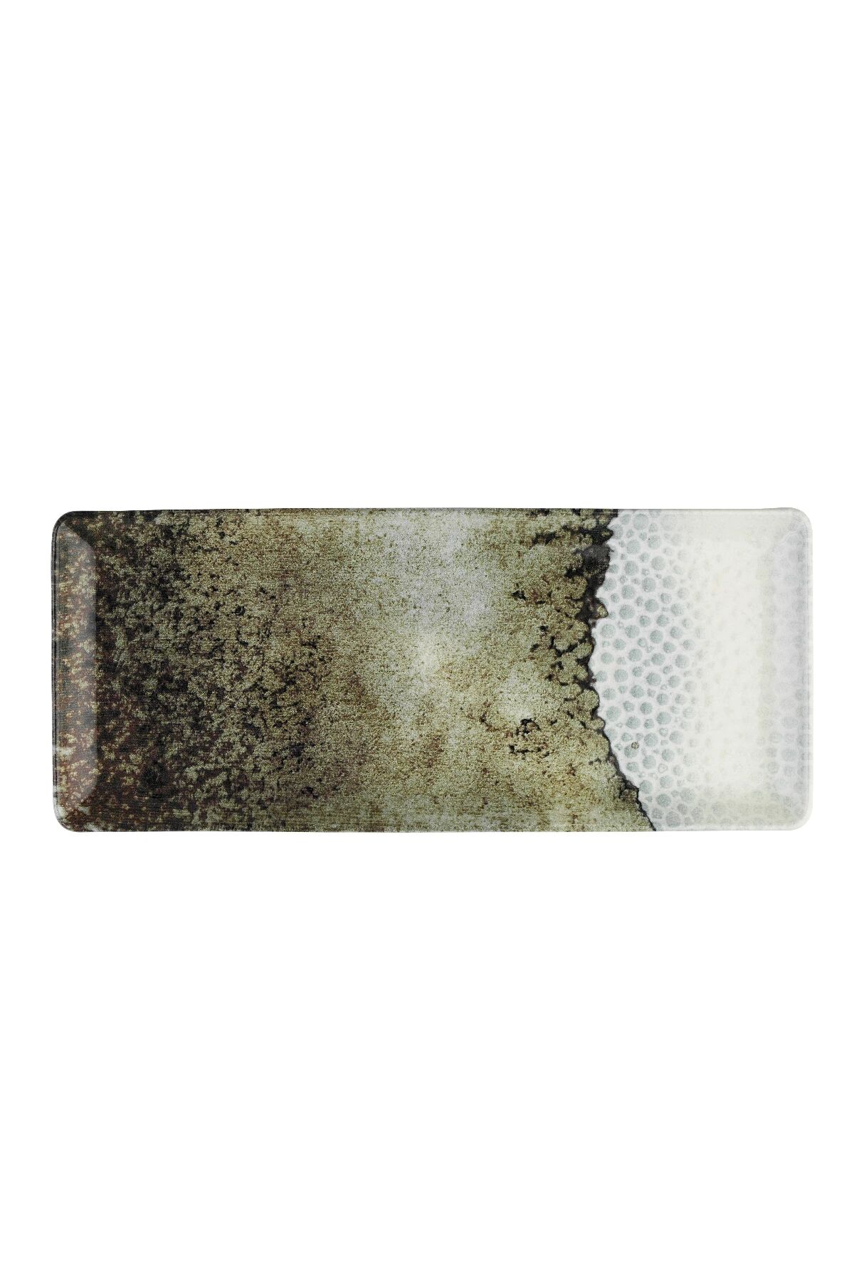 Bone Tan Düz Tabak 35*15 Cm