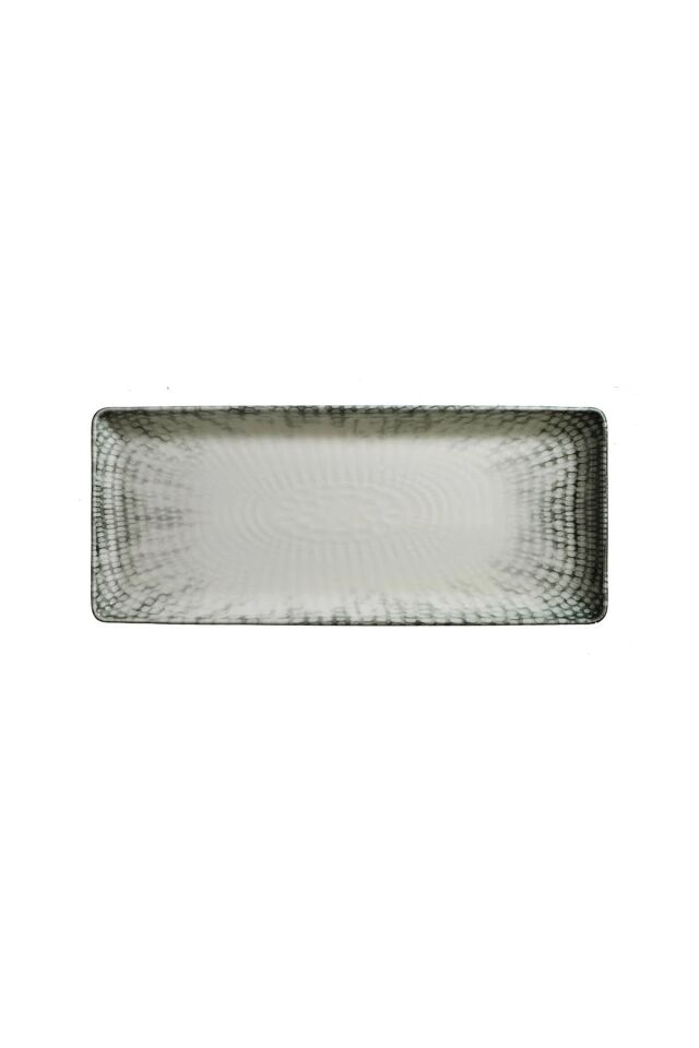 Bone Tan Düz Tabak 35*15 Cm