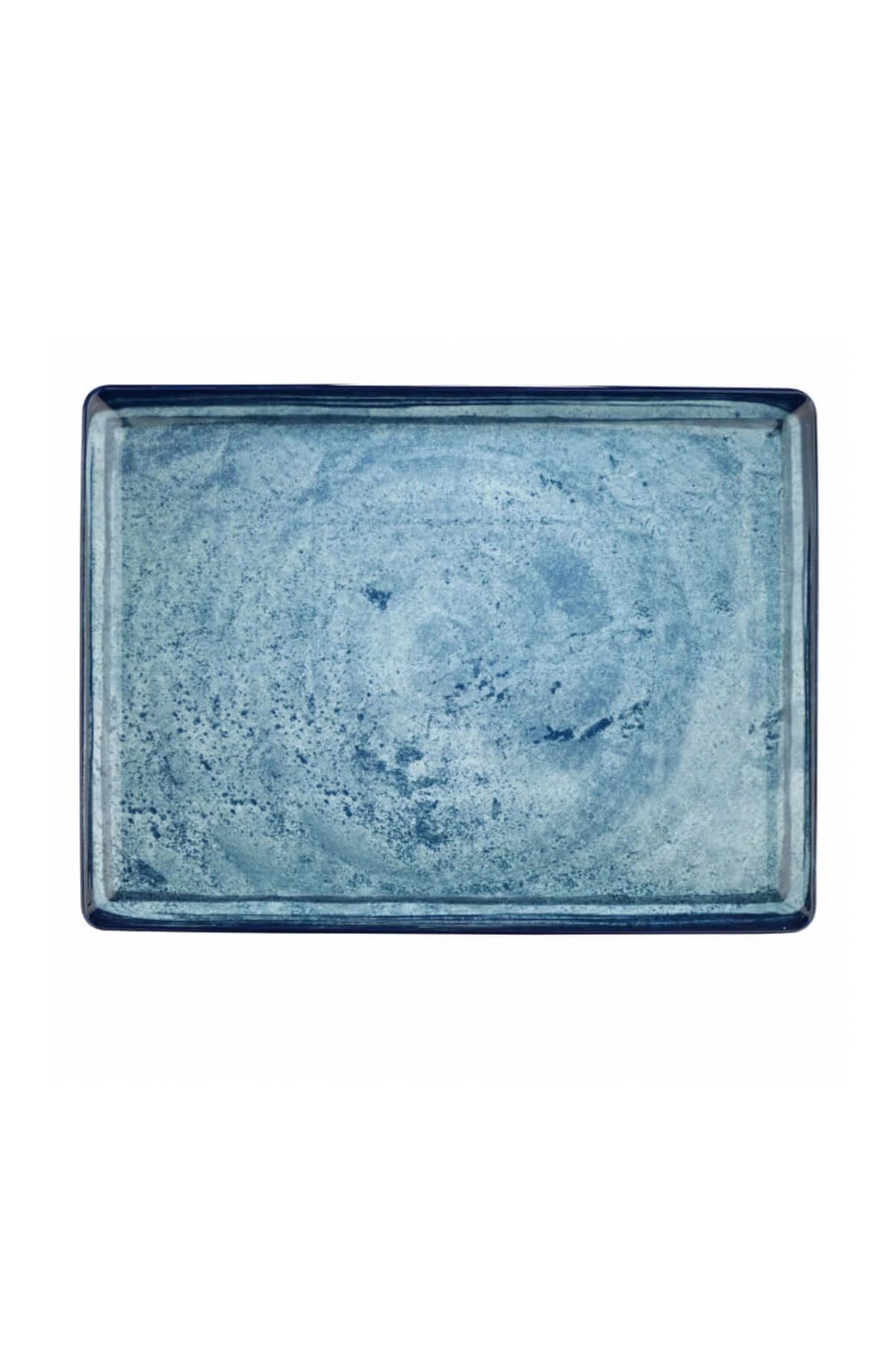 Bone Tan Düz Tabak 35*26 Cm