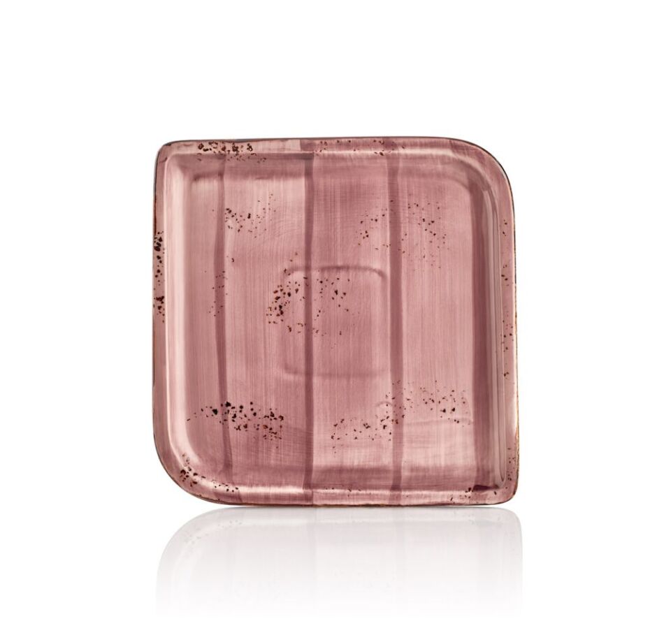 Rose Arel 38 Cm Kare Plate 27,5*27,5 Cm