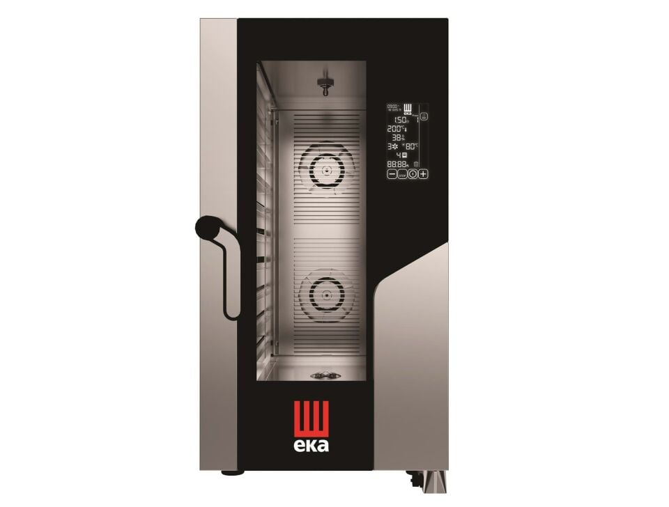 Elektrikli Kompakt Konveksiyonlu Fırın, Elektronik Kontrol, 10*GN 1/1