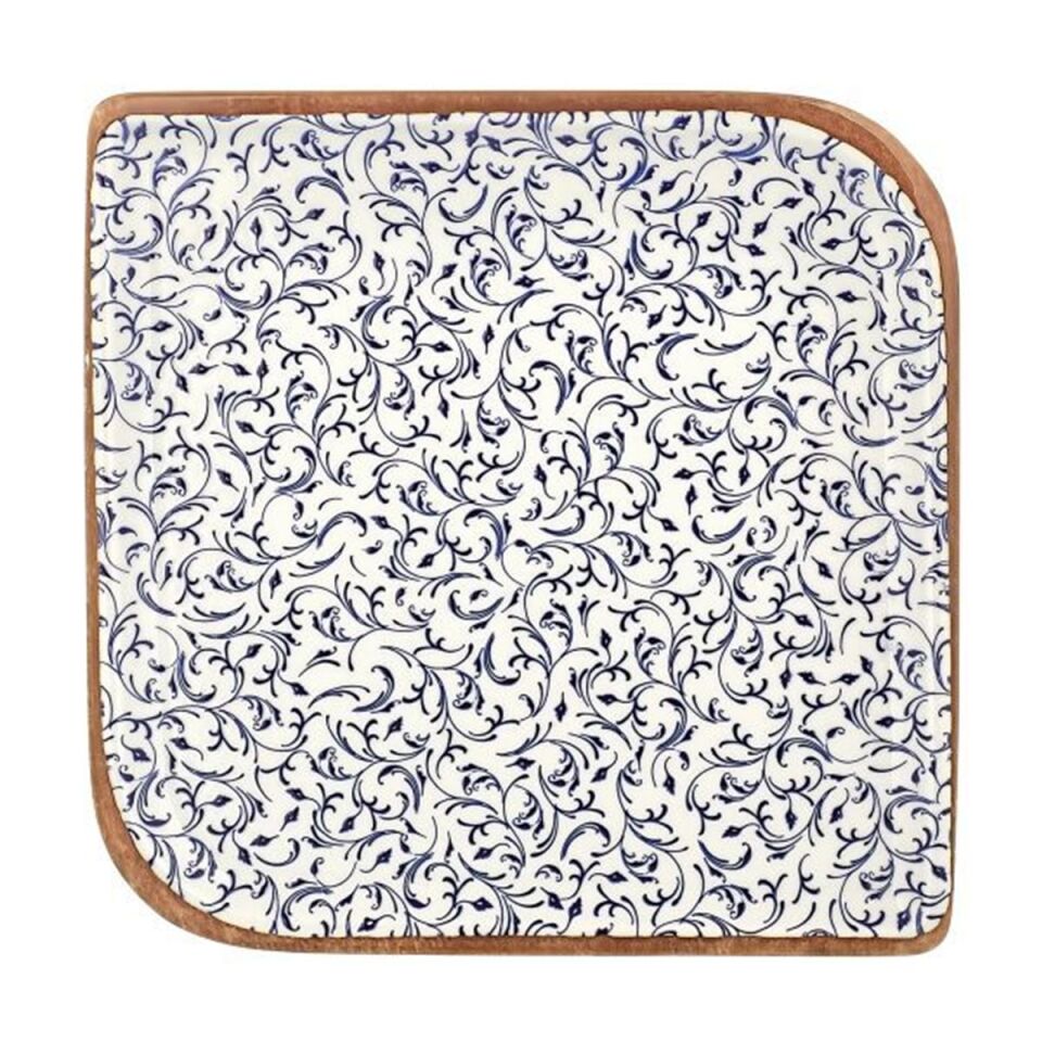 Edera Arel 20 Cm Kare Plate 15*15 Cm