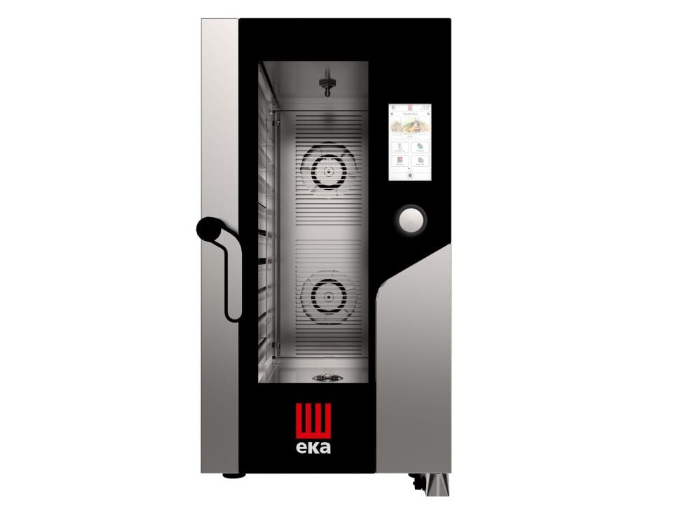 Elektrikli Kompakt Konveksiyonlu Fırın, Dokunmatik Kontrol, 10*GN 1/1