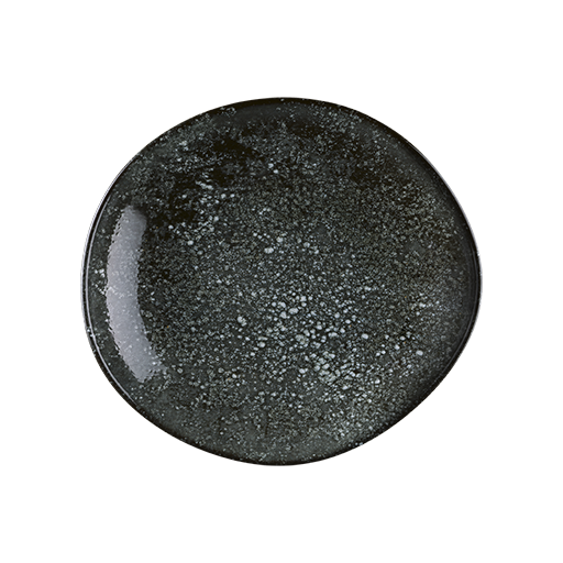 Cosmos Black Vago Çukur Tabak 26 Cm