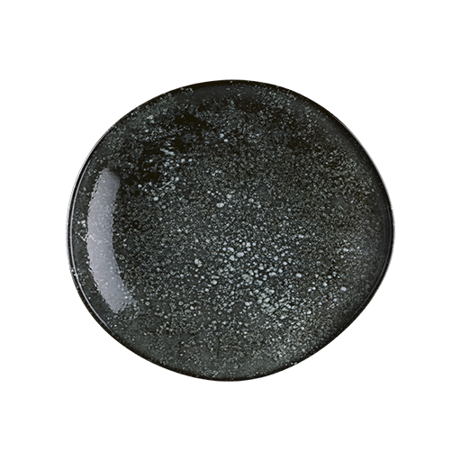 Cosmos Black Vago Deep Plate 26 Cm