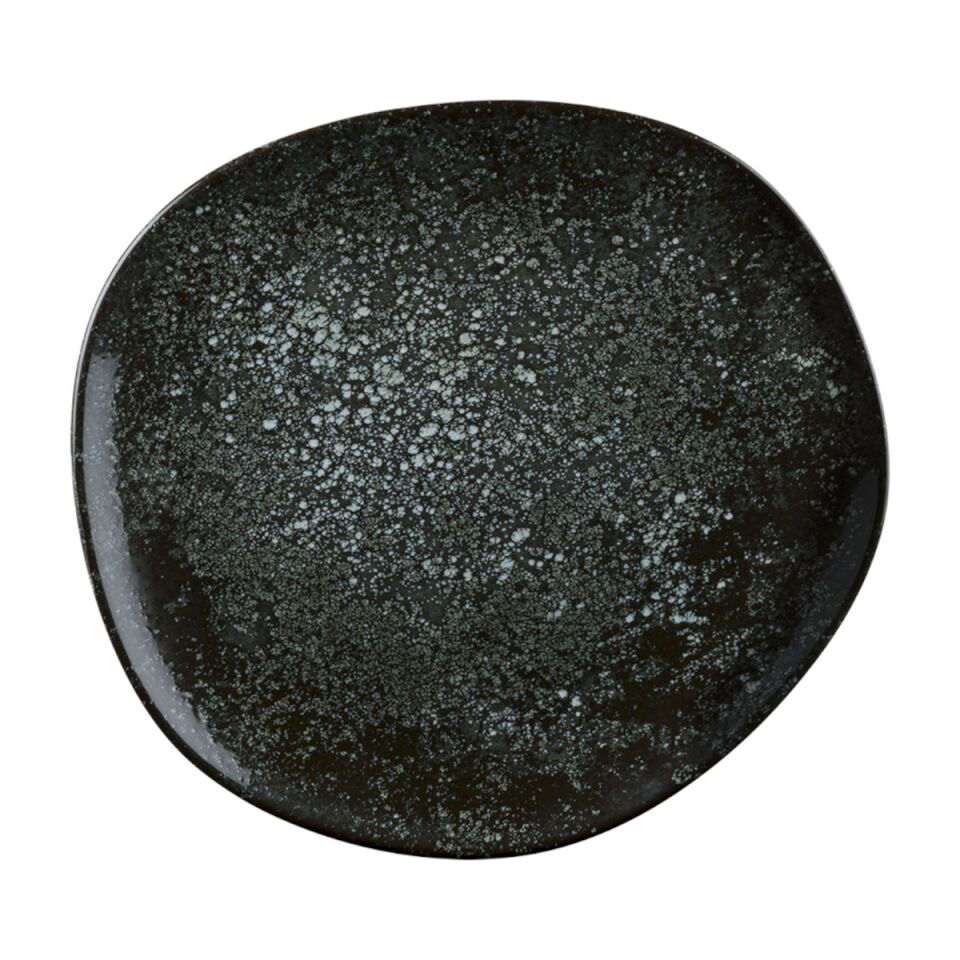 Cosmos Black Vago Düz Tabak 29 Cm