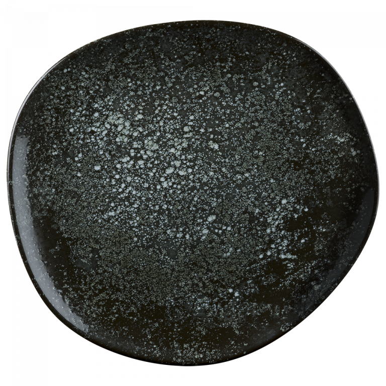 Cosmos Black Vago Düz Tabak 29 Cm