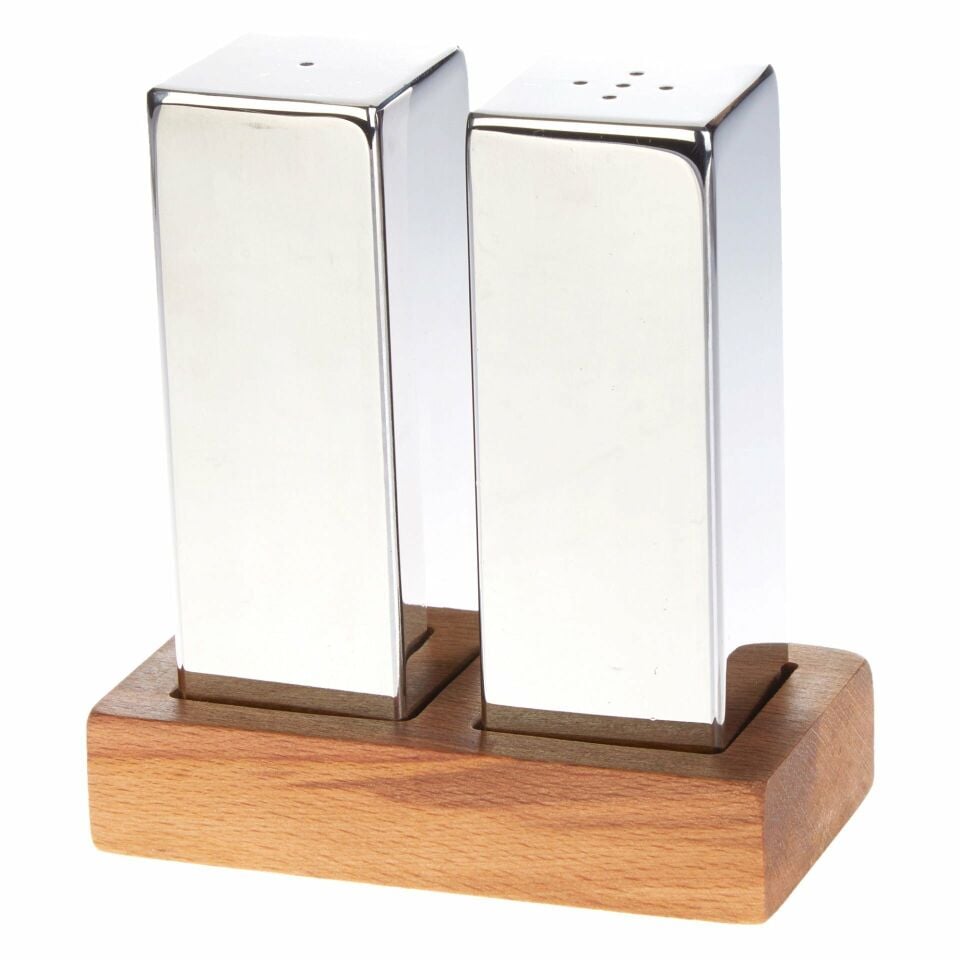 Everest Büyük Kare 2'li Tuzluk Seti