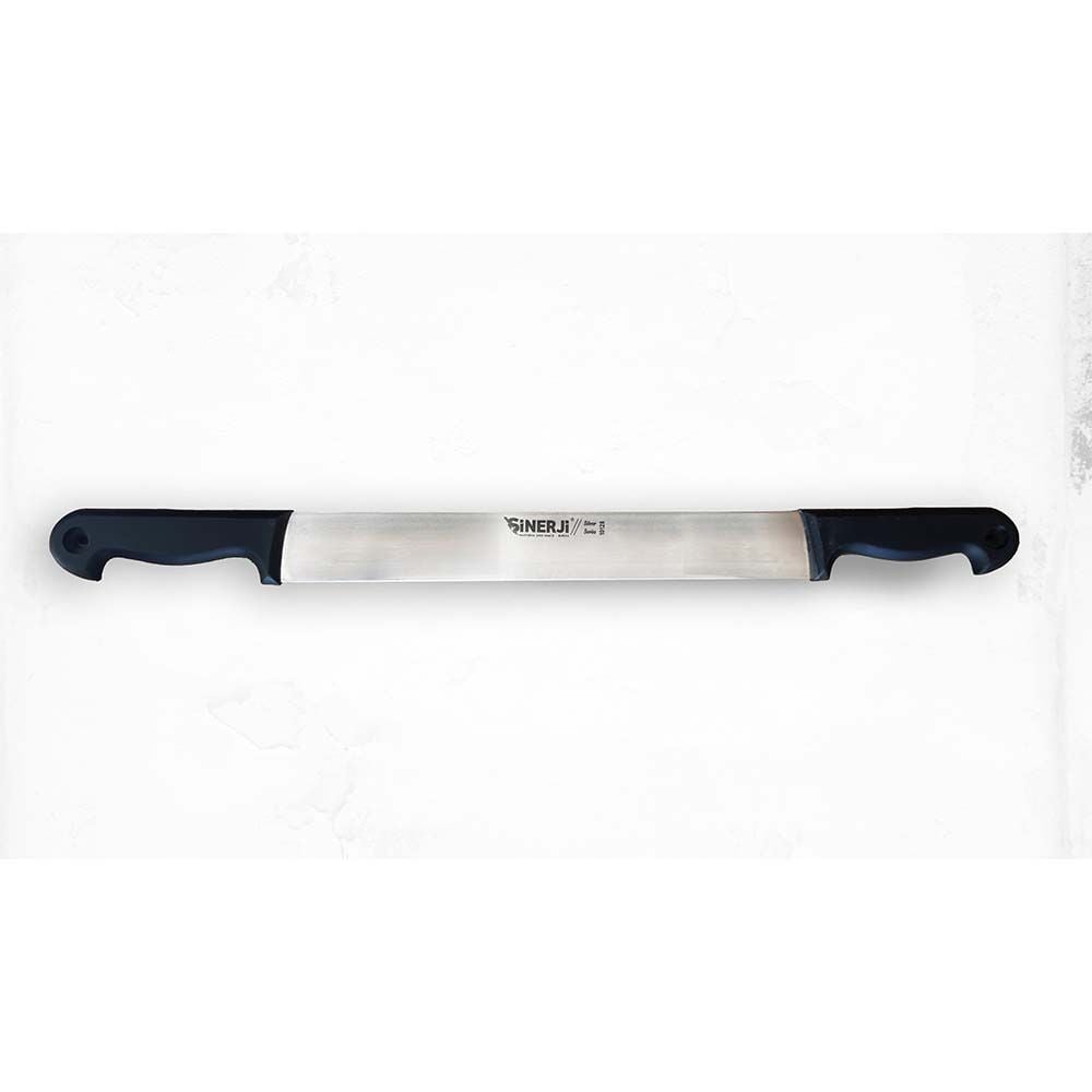 Silver Çift Saplı Kaşar Bıçağı 35 Cm