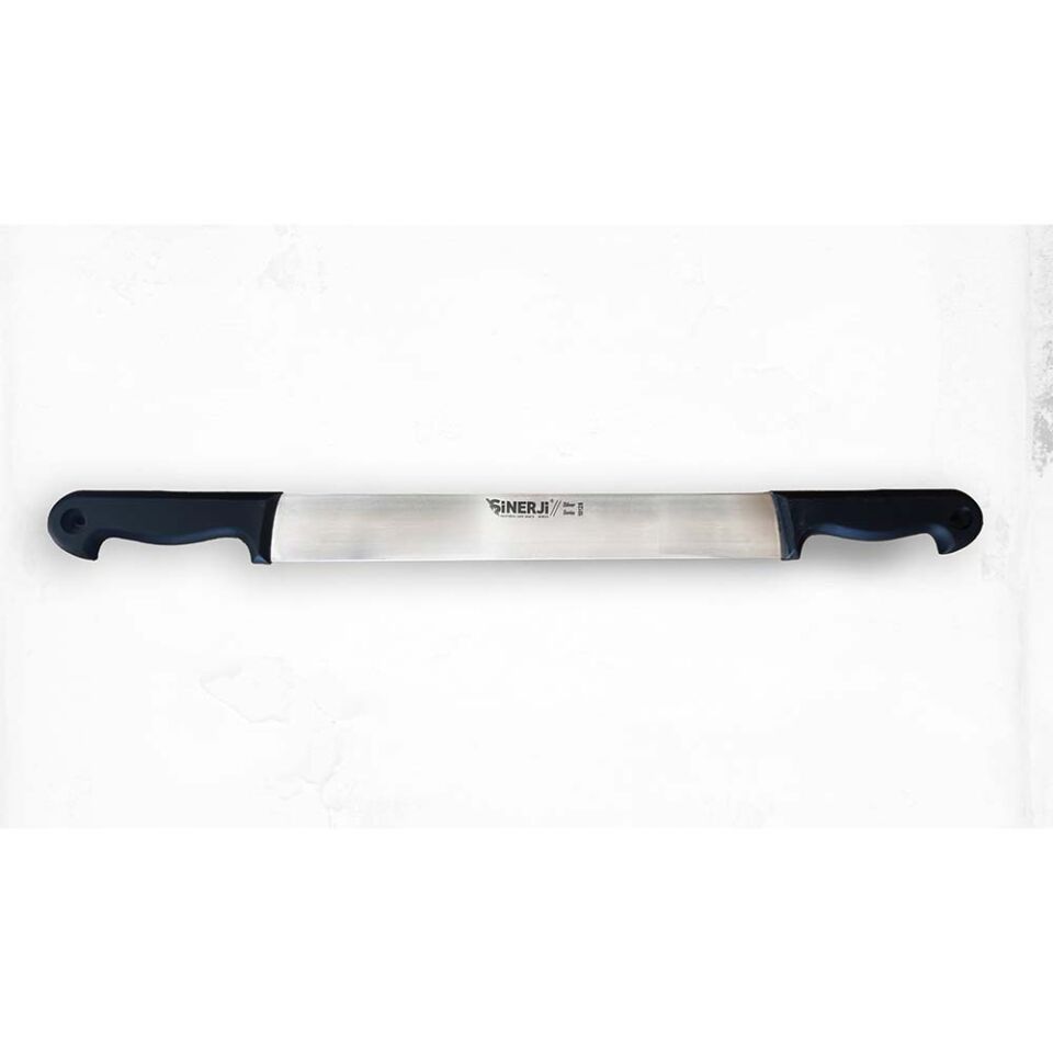 Silver Çift Saplı Kaşar Bıçağı 35 Cm