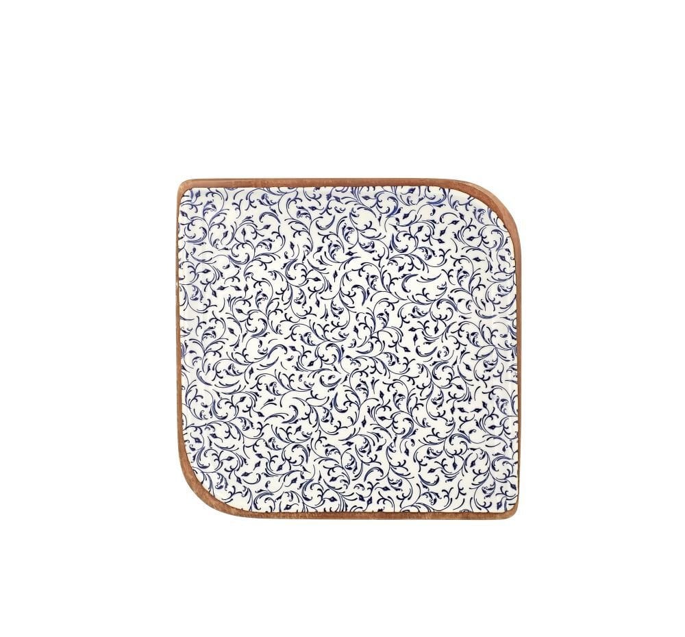 Edera Arel 30 Cm Kare Plate 22*22 Cm