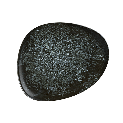 Cosmos Black Vago Düz Tabak 33 Cm
