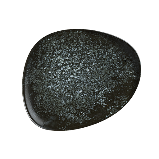 Cosmos Black Vago Düz Tabak 33 Cm