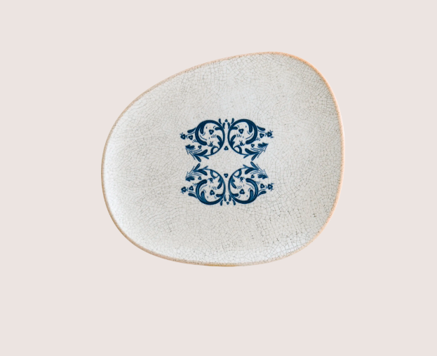 Viento Orta Desen Vago Düz Tabak 24 Cm