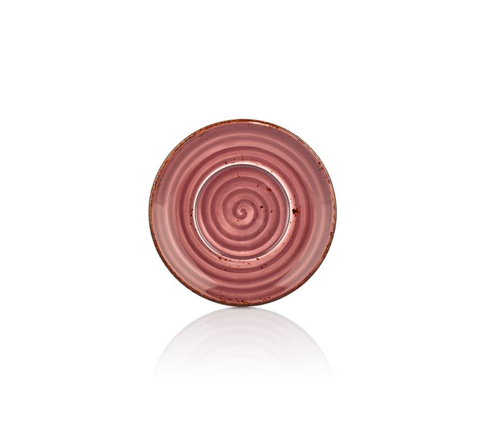 By Bone Rose Gastro Çay Fincan Tabağı 14 Cm
