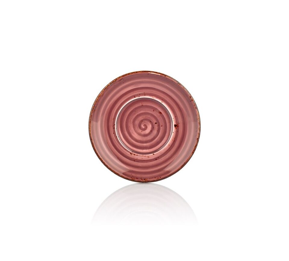 By Bone Rose Gastro Çay Fincan Tabağı 14 Cm